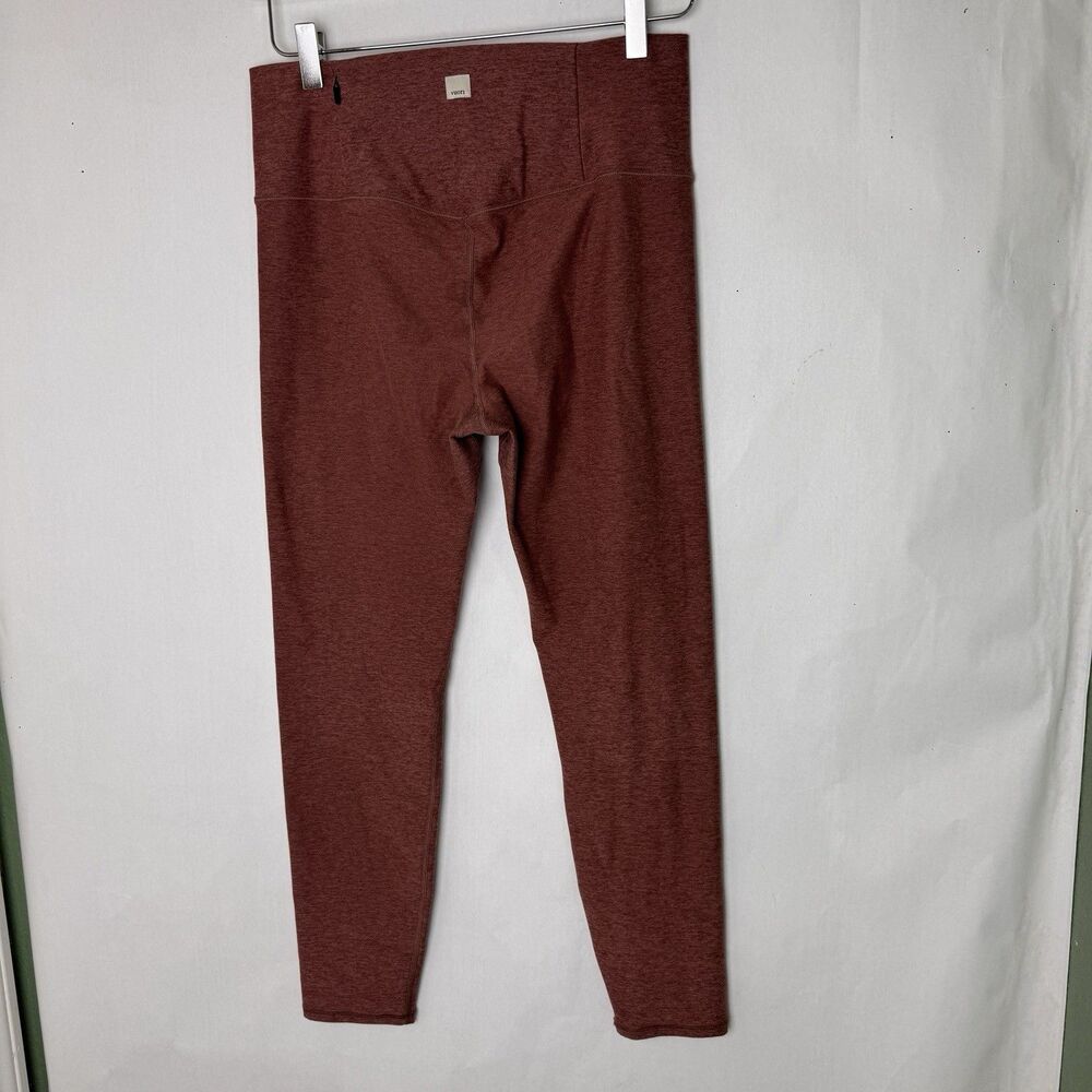 Vuori Womens Leggings Size Medium Athletic Yoga Pants Soft Burnt Orange